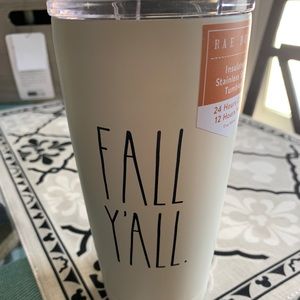Rae Dunn Fall Y’all hot/cold tumbler
